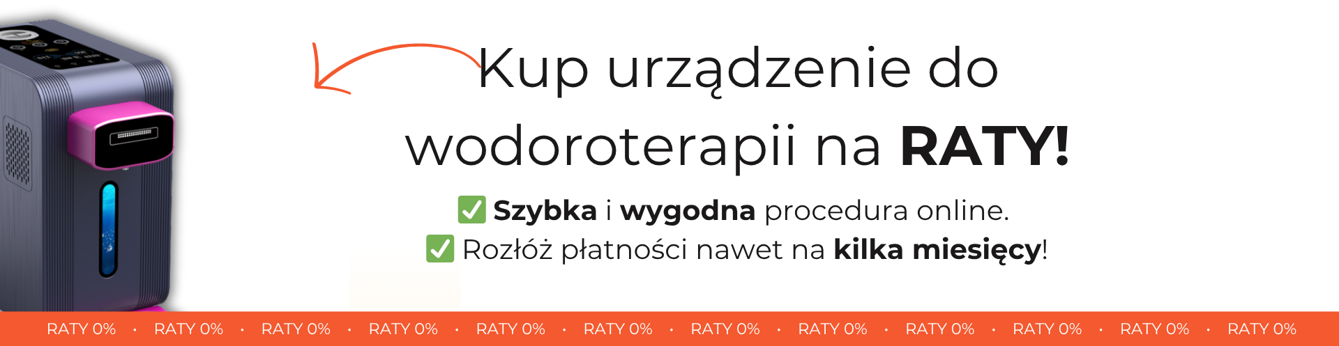 płatność ratalna, raty 0%